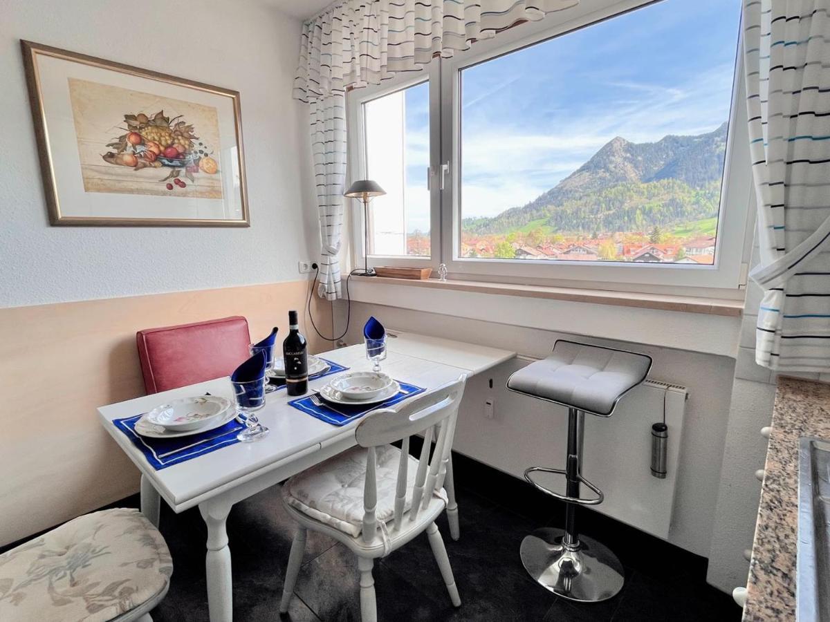 Grosszuegige Wohnung, Bergblick, Vintage Sonthofen Extérieur photo