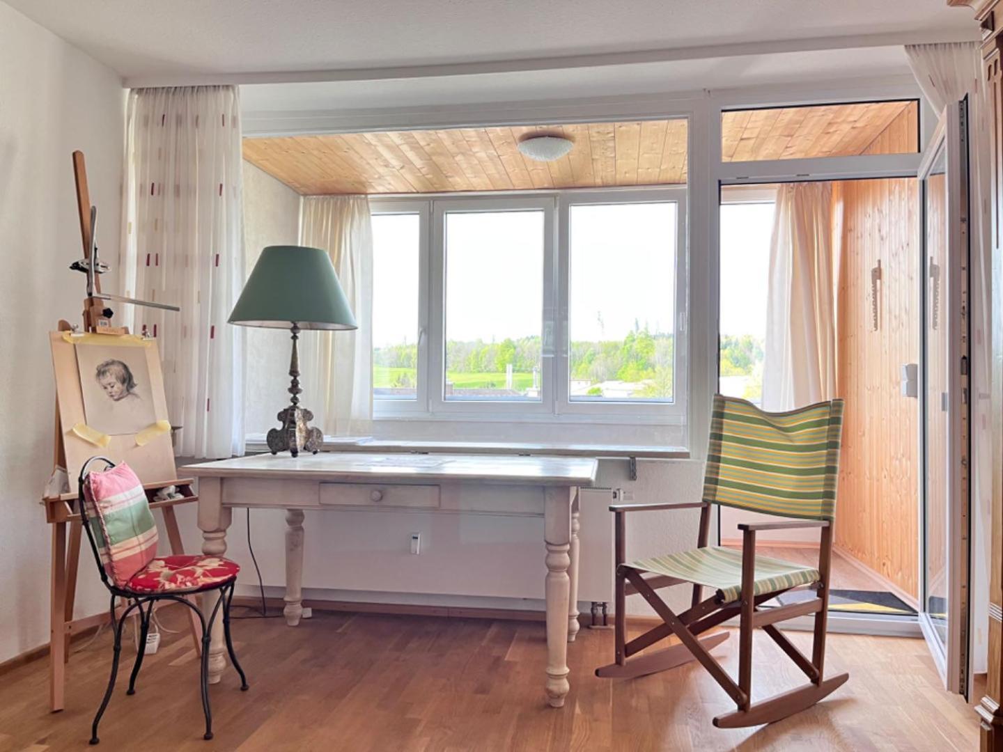 Grosszuegige Wohnung, Bergblick, Vintage Sonthofen Extérieur photo